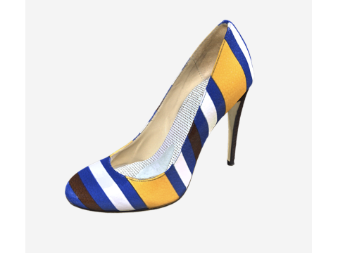Striped Shoe 3Dモデル