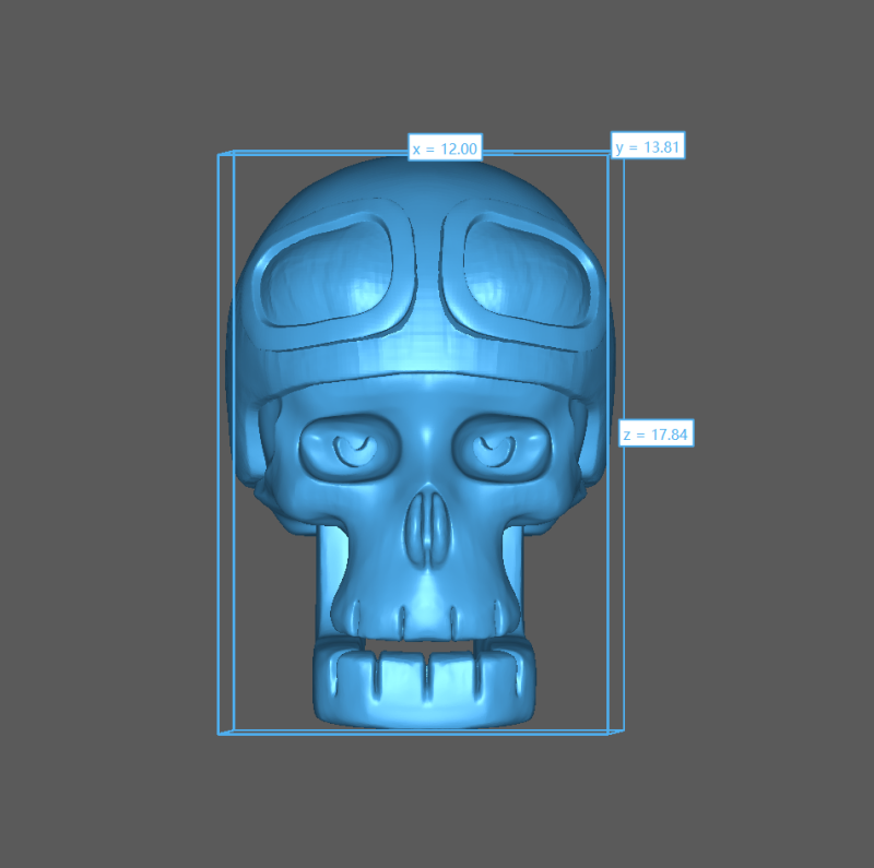Skull Modello di stampa 3D .c4d .max .obj .3ds .fbx .stl .blend