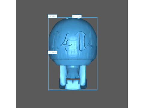 Skull 3D Print Model