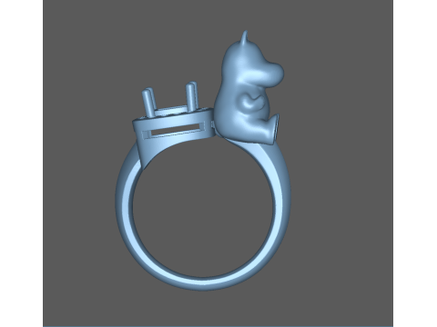 Moomin Bear 3D Print Model