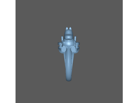 Moomin Bear 3D 打印模型