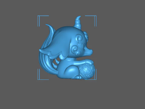 Cenghuang della bestia divina Modello di stampa 3D