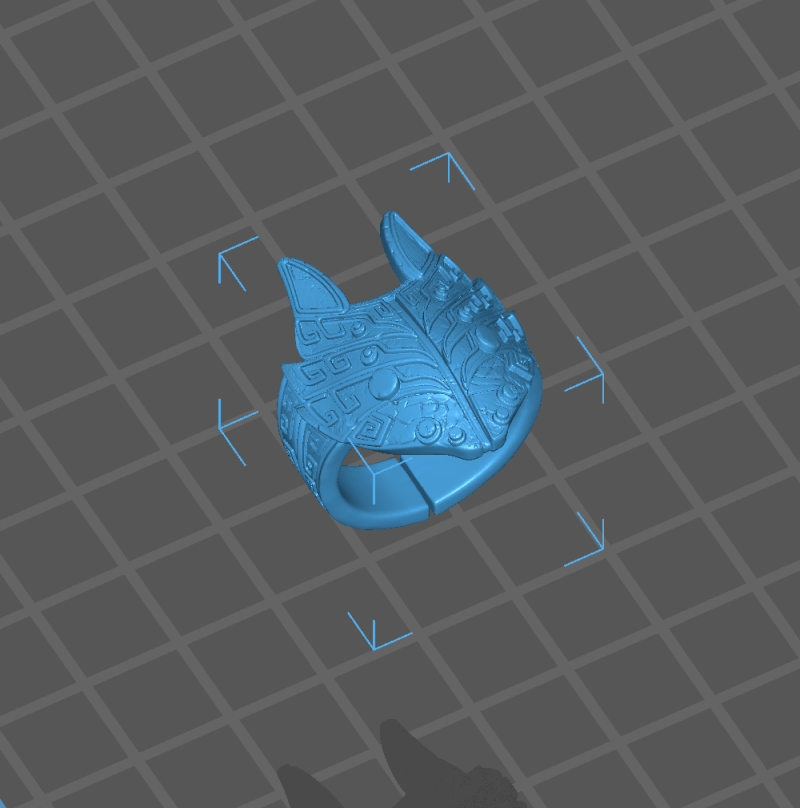 Green-eyed fox 3D Baskı Modeli .c4d .max .obj .3ds .fbx .stl .blend