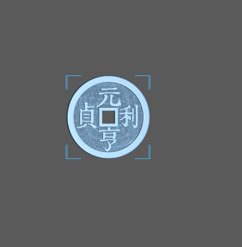 Ancient coin Model Cetak 3D .c4d .max .obj .3ds .fbx .stl .blend