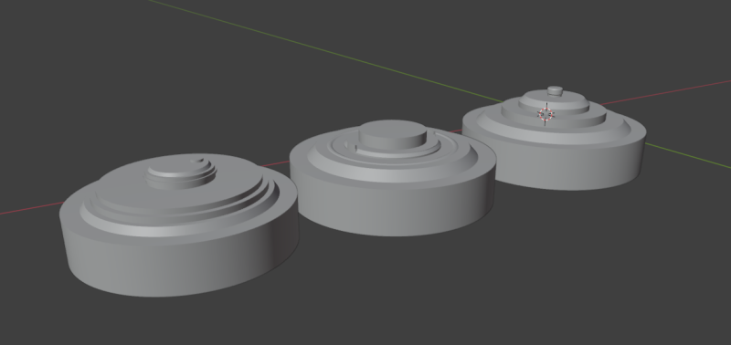 Collection of 3 Soviet anti-tank mines TM TM-57 TM-62 TM-89 in 1-72 scale 3D 프린트 모델 .c4d .max .obj .3ds .fbx .stl .blend 