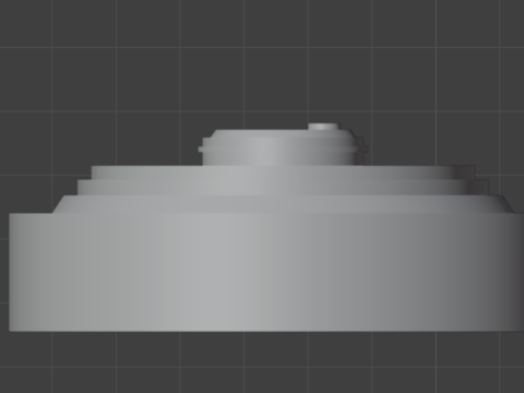 Collection of 3 Soviet anti-tank mines TM TM-57 TM-62 TM-89 in 1-72 scale 3D 프린트 모델