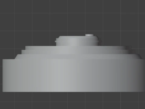 Collection of 3 Soviet anti-tank mines TM TM-57 TM-62 TM-89 in 1-72 scale 3D Print Model