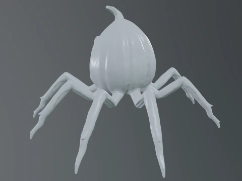 Spider-pumpkin 3D Print Model