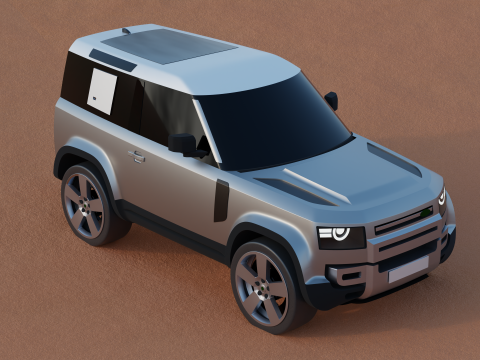 Land Rover Defender - 2023 3Dモデル
