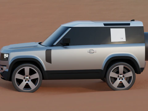 Land Rover Defender - 2023 3D Model