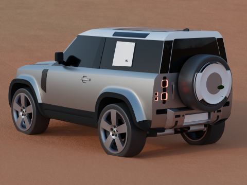 Land Rover Defender - 2023 3Dモデル