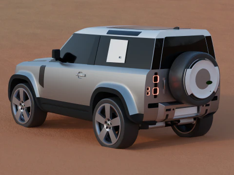 Land Rover Defender - 2023 3D Model