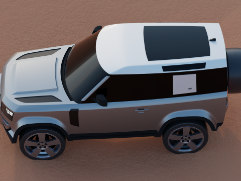 Land Rover Defender - 2023 3Dモデル