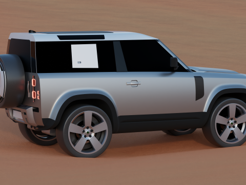 Land Rover Defender - 2023 3Dモデル