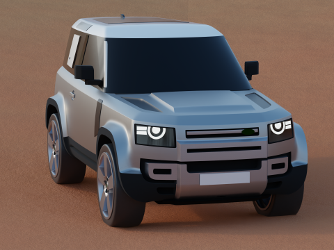 Land Rover Defender - 2023 3Dモデル