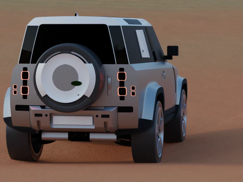 Land Rover Defender - 2023 3D Model