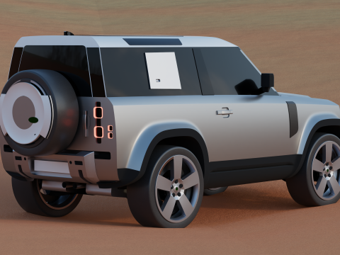 Land Rover Defender - 2023 3Dモデル