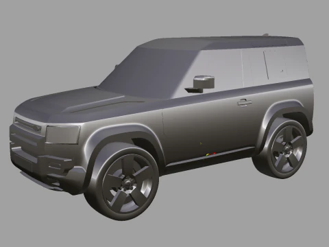 Land Rover Defender - 2023 3D Model