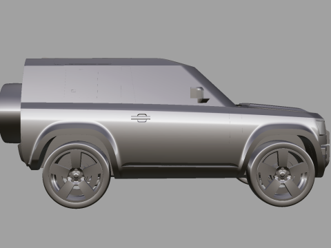 Land Rover Defender - 2023 3Dモデル