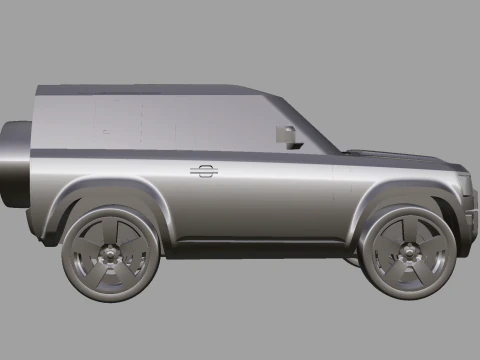 Land Rover Defender - 2023 3D Model