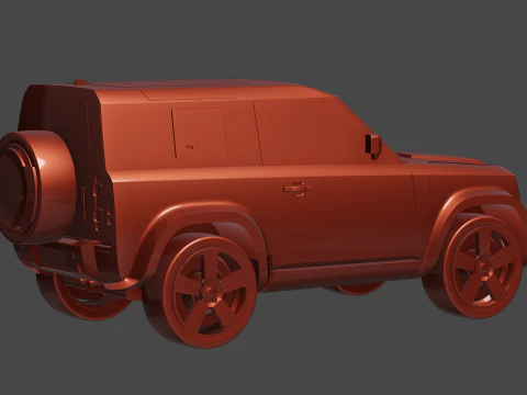 Land Rover Defender - 2023 3D Model