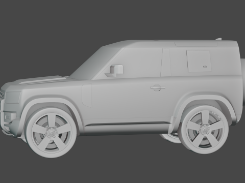 Land Rover Defender - 2023 3Dモデル