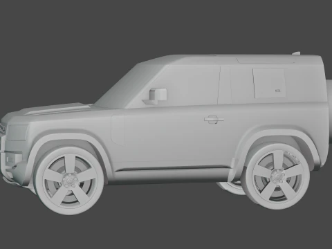 Land Rover Defender - 2023 3D Model
