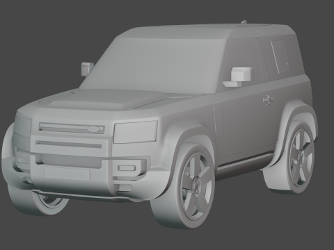 Land Rover Defender - 2023 3Dモデル