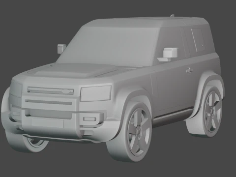 Land Rover Defender - 2023 3D Model