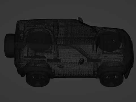 Land Rover Defender - 2023 3D Model