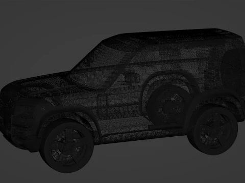 Land Rover Defender - 2023 3D Model
