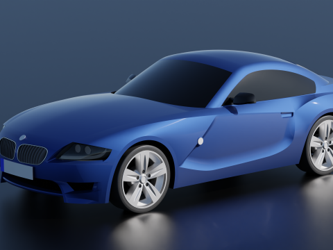 Z4 M 2008 - Sport car 3D मॉडल
