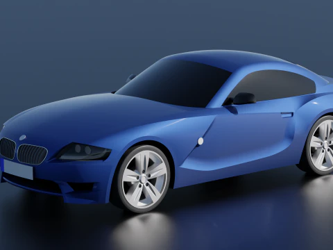 Z4 M 2008 - スポーツカー 3Dモデル