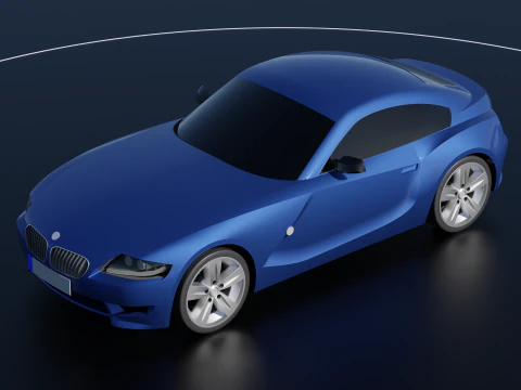 Z4 M 2008 - Sport car 3D Model