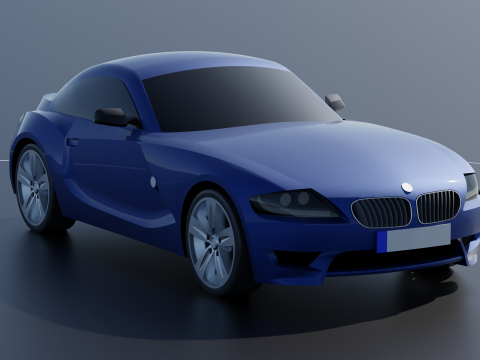 Z4 M 2008 - Sport car 3Dモデル