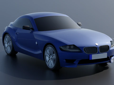 Z4 M 2008 - Sport car 3D Model