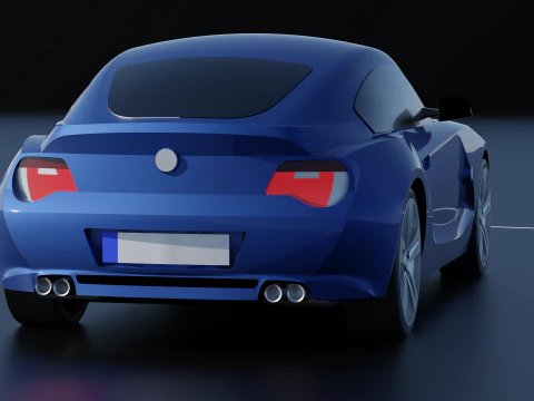 Z4 M 2008 - Sport car 3D Model