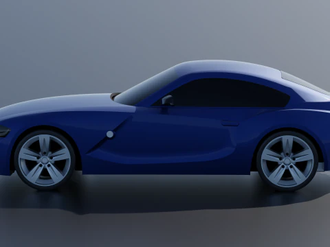 Z4 M 2008 - Sport car 3D Model
