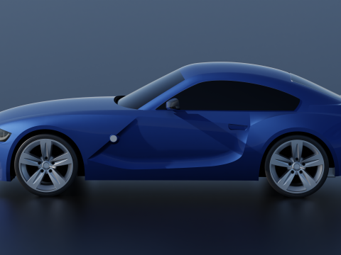 Z4 M 2008 - Sport car 3Dモデル