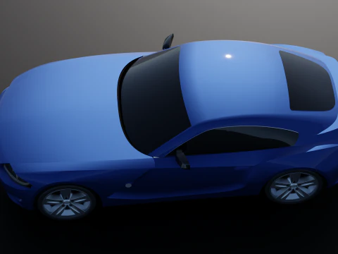 Z4 M 2008 - Sport car 3D Model