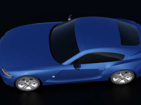 Z4 M 2008 - Sport car 3Dモデル