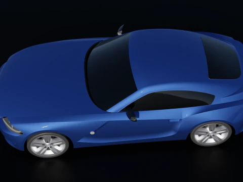 Z4 M 2008 - Sport car 3D Model