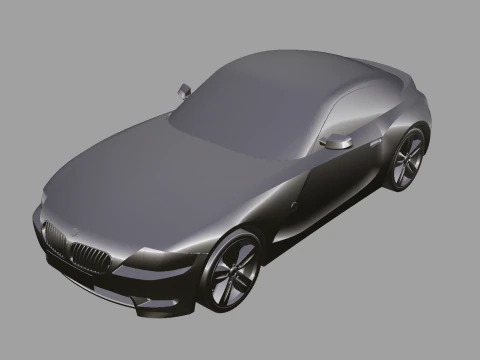 Z4 M 2008 - Sport car 3D Model