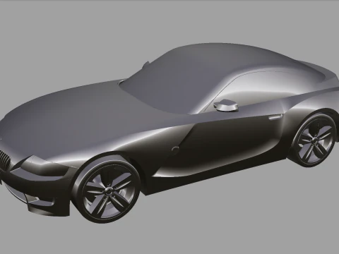 Z4 M 2008 - Sport car 3D Model