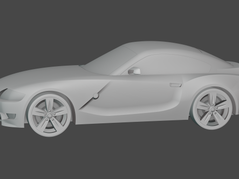 Z4 M 2008 - Sport car 3Dモデル