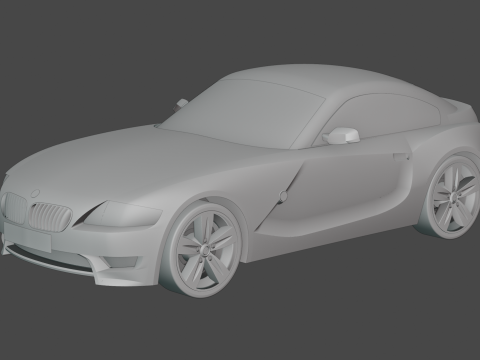 Z4 M 2008 - Sport car 3Dモデル