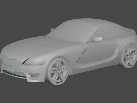 Z4 M 2008 - Sport car 3D Model