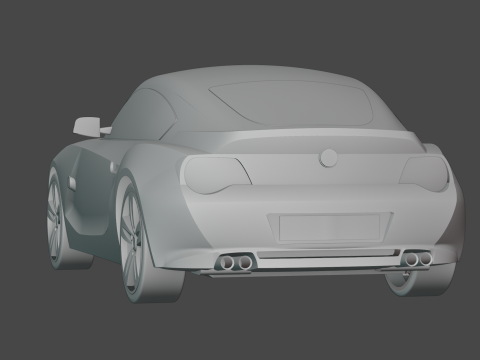 Z4 M 2008 - Sport car 3Dモデル