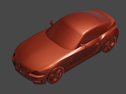 Z4 M 2008 - Sport car 3D Model