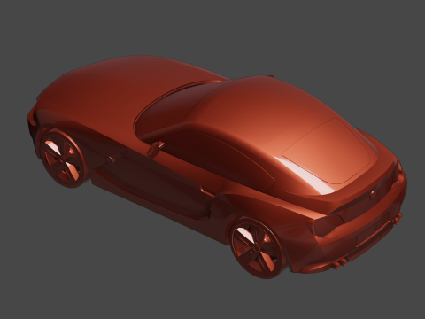 Z4 M 2008 - Sport car 3Dモデル